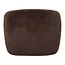 PTMD Fauteuil Aphrodite fur donkerbruin