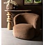 PTMD Fauteuil Aphrodite fur mokka