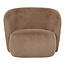 PTMD Fauteuil Aphrodite fur mokka