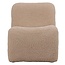 PTMD Fauteuil  Oslo teddy beige