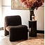 PTMD Fauteuil  Oslo teddy coffee
