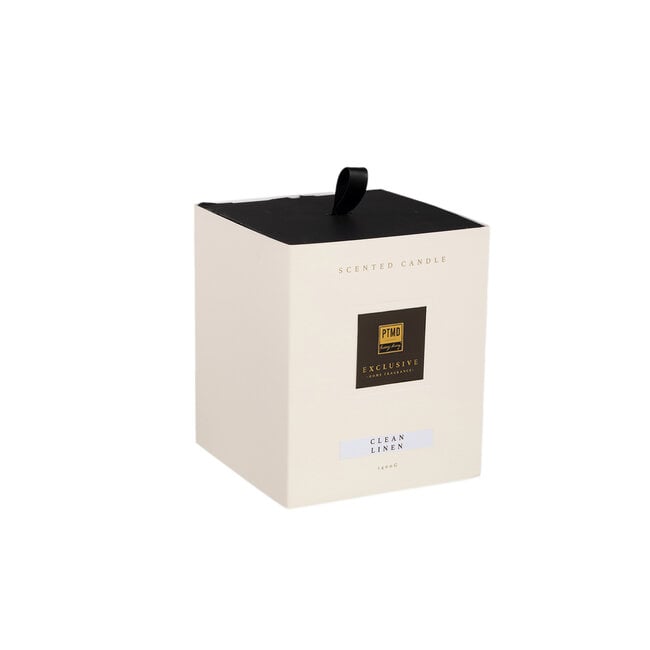 PTMD Geurkaars PTMD Exclusive clean linen 1,4kg