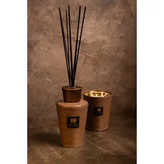 PTMD Luxe geur giftset Exclusieve geurstokjes 1L + geurkaars 900g blackcurrant