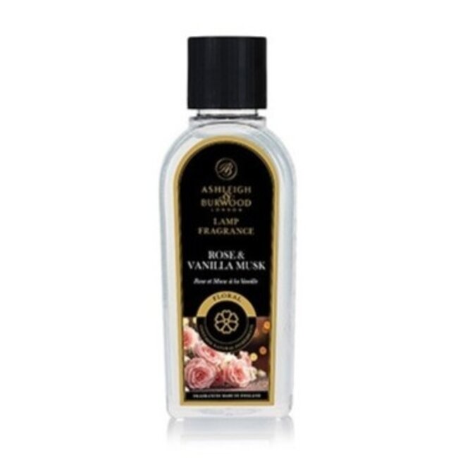 Ashleigh & Burwood Geurlamp olie Rose & Vanilla Musk S - 250ML