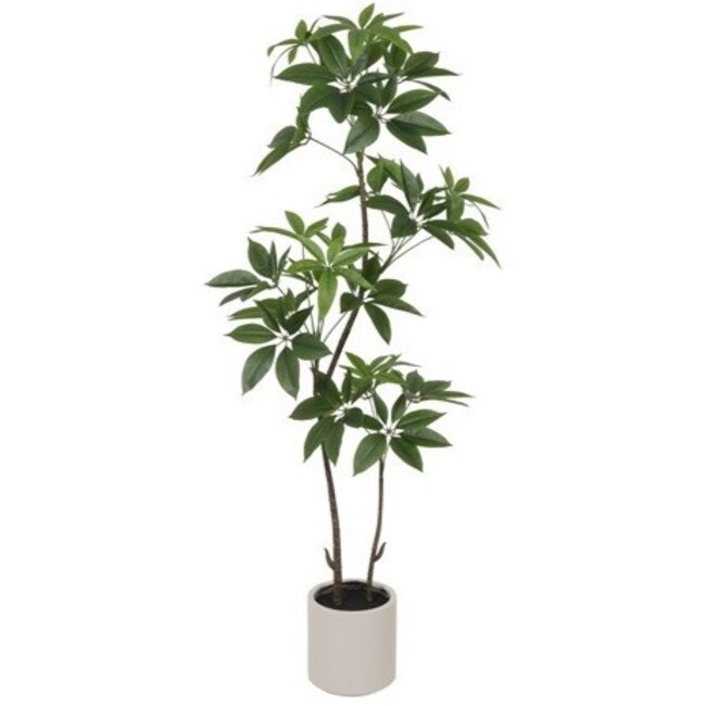Countryfield Kunstplant in pot Pachira groen-L 25 x B 25 x H 190 CM