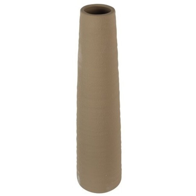 Countryfield Vaas Nohr XXL beige - 14,5 x 14,5 x 58,5 cm