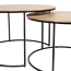 WoonMax Salontafel Windsor set van 2 - mango