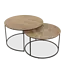WoonMax Salontafel Windsor set van 2 - mango