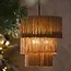 Light en Living Hanglamp 3L Ø45x50 cm MALAIKA bruin