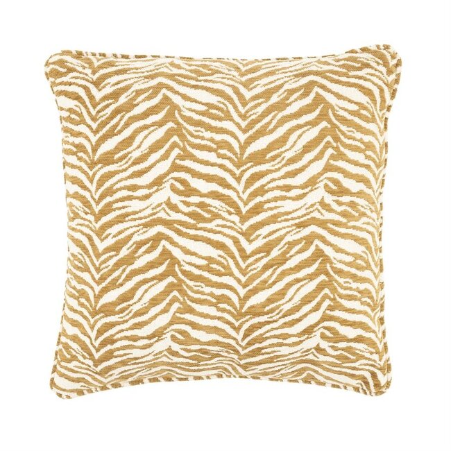 By Boo Kussen Tigra 45x45 cm - mosterd