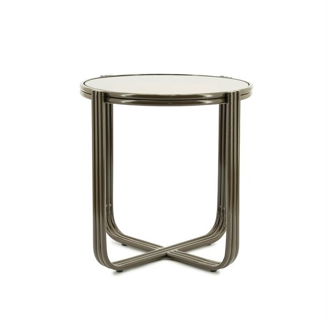 By Boo Bijzettafel Groovy - bruin
