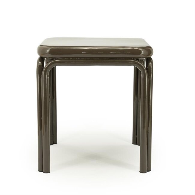 By Boo Bijzettafel Zilo - donkerbruin