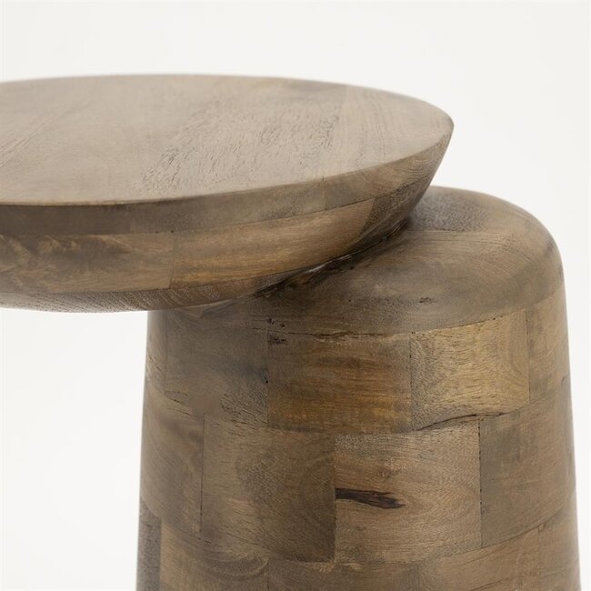 By Boo Bijzettafel Woomble - lichtbruin