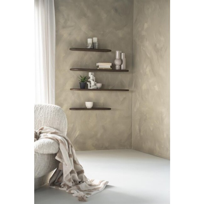 By Boo Wandplank Tre 3 mango 100 cm – bruin
