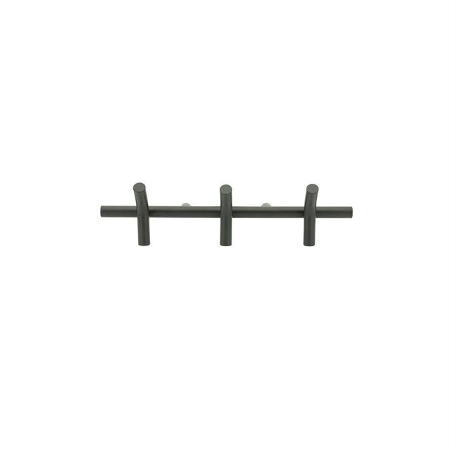 By Boo Kapstok Matto 3 haken – zwart