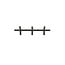 By Boo Kapstok Matto 3 haken – zwart