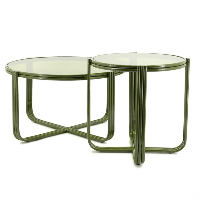 By Boo Bijzettafel Groovy - groen