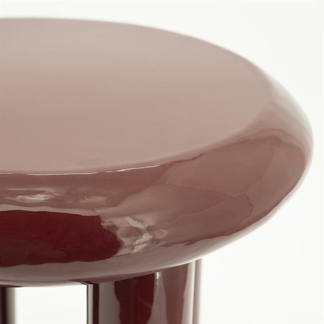 By Boo Bijzettafel Balloon - burgundy