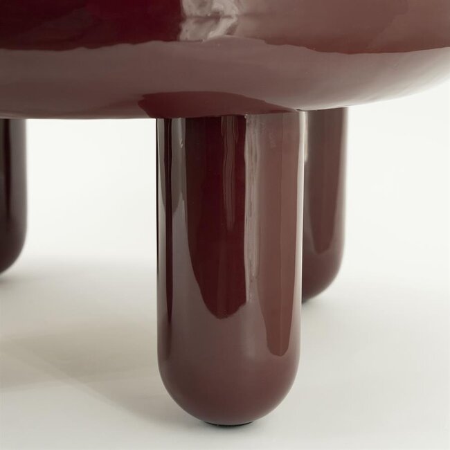 By Boo Salontafel Balloon - burgundy