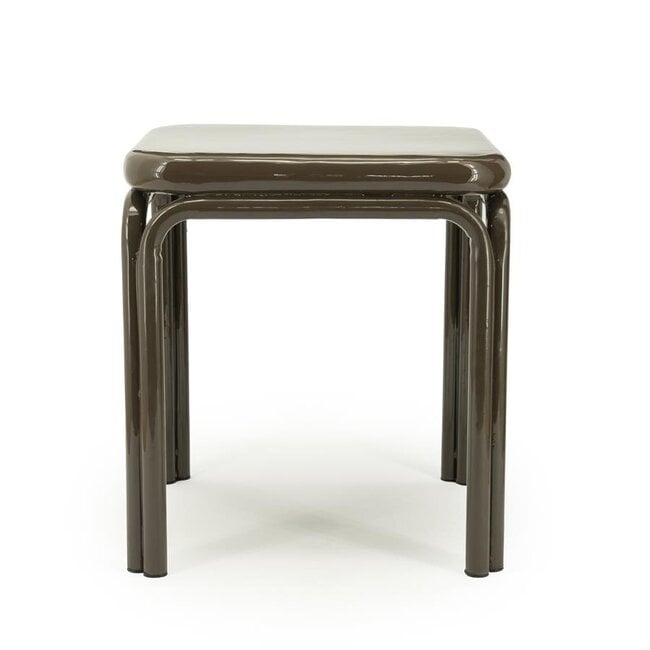 By Boo Bijzettafel Zilo - donkerbruin