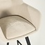 By Boo Barstoel Bliss with armleuning - beige