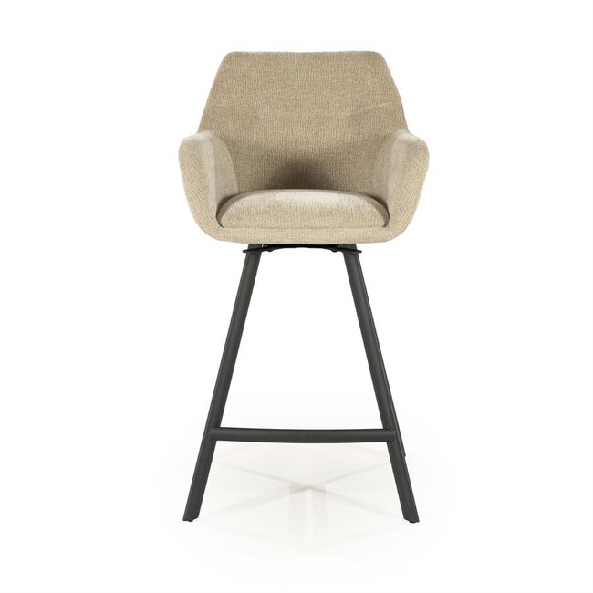 By Boo Barstoel Bliss with armleuning - taupe