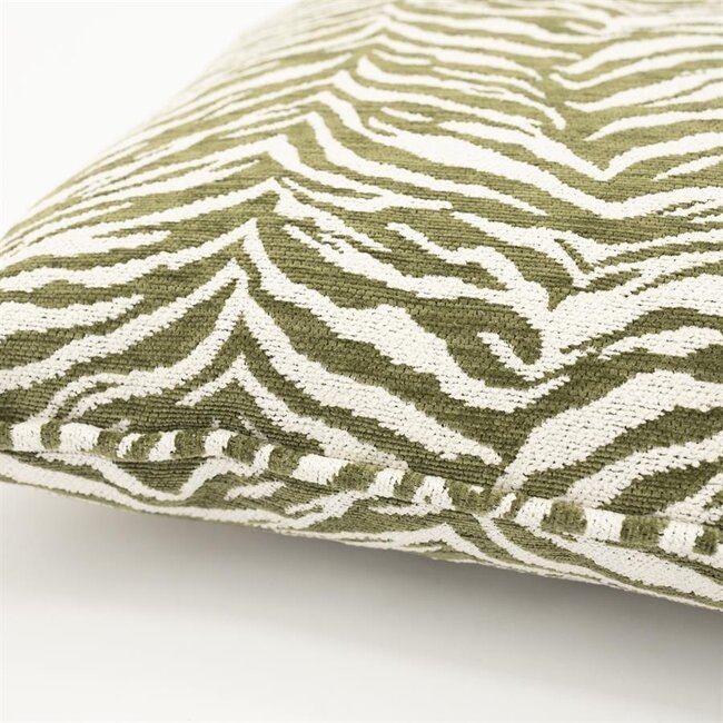 By Boo Kussen Tigra 45x45 cm - groen