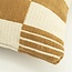 By Boo Kussen Twist 45x45 cm – mosterd