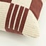 By Boo Kussen Twist 35x55 cm - burgundy