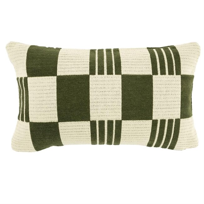 By Boo Kussen Twist 35x55 cm – groen