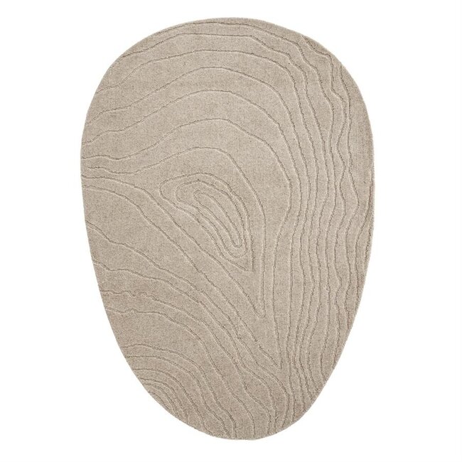 By Boo Vloerkleed Pebble - beige