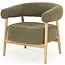 By Boo Fauteuil Mysa - groen