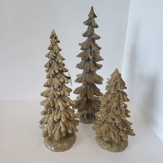 Light en Living Ornament Ø13X25 cm CHRISTMAS TREE goud