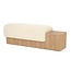 Eleonora Bankje George - beige Flou