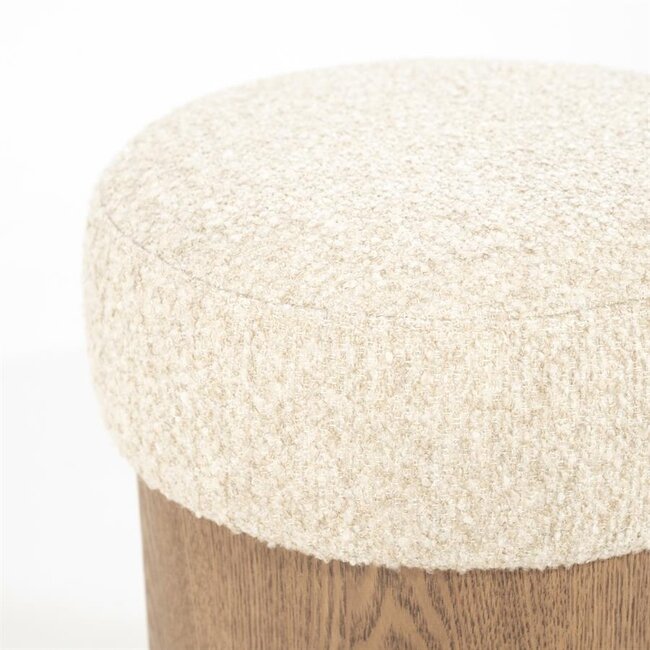 Eleonora Poef George - beige Flou
