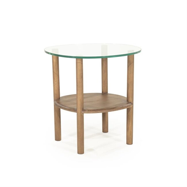 Eleonora Bijzettafel Cleo - lichtbruin