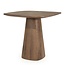 Eleonora Eettafel Aron vierkant 80x80 - lichtbruin