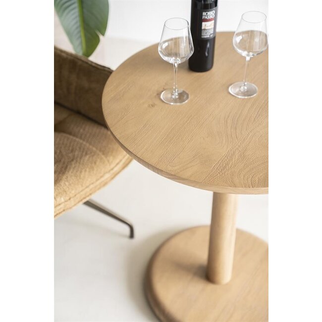 Eleonora Bistrotafel Florent rond - naturel