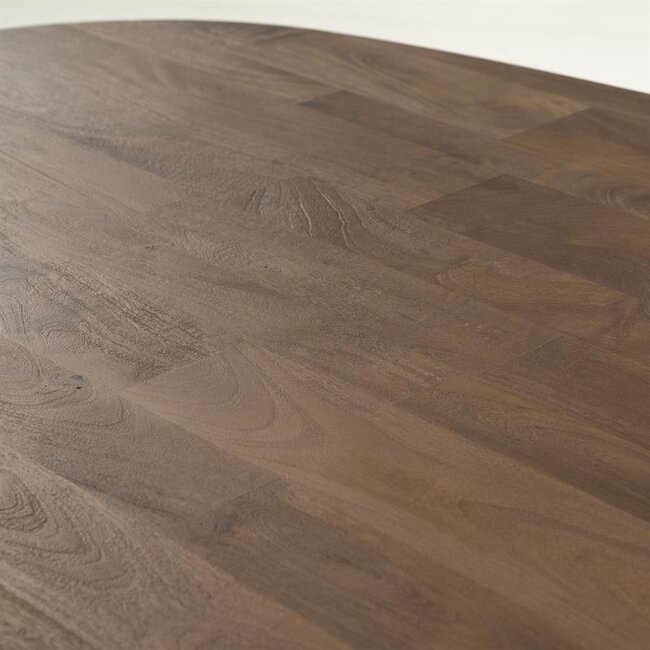 Eleonora Eettafel Tycho 260x110 cm - lichtbruin