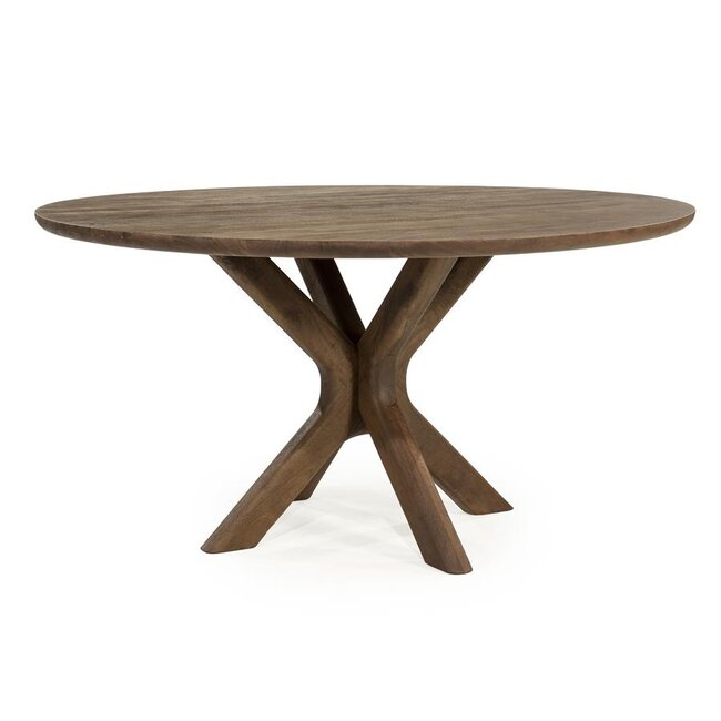 Eleonora Eettafel Tycho 150x77 cm - lichtbruin