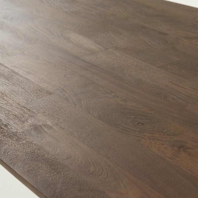 Eleonora Eettafel Coco 180x110 cm - lichtbruin