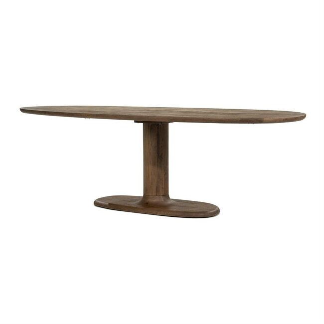 Eleonora Eettafel Coco 240x110 cm - lichtbruin
