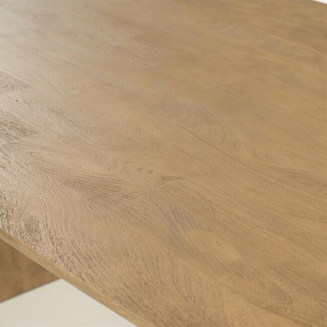 Eleonora Eettafel Lune 240x105 cm - naturel