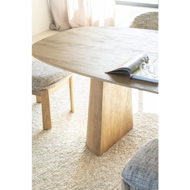 Eleonora Eettafel Lune 300x105 cm - naturel