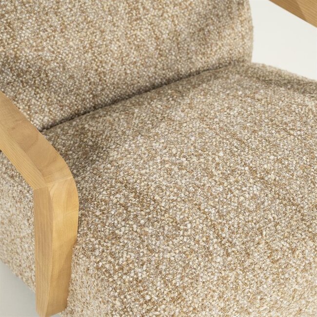 Eleonora Fauteuil Olek - taupe Bay