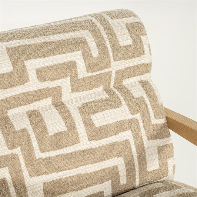 Eleonora Fauteuil Olek - taupe Libre