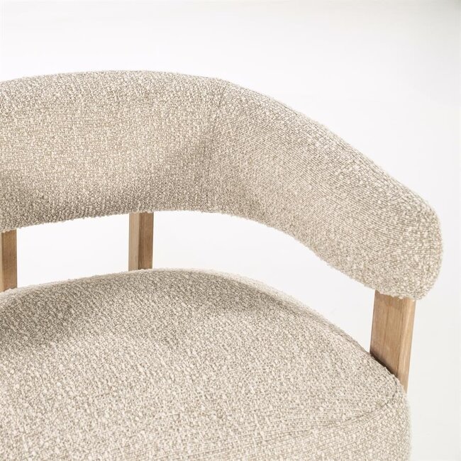 Eleonora Fauteuil Lola - bruin Hush