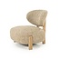 Eleonora Fauteuil Reza naturel - taupe Bay