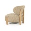 Eleonora Fauteuil Reza naturel - taupe Bay