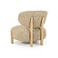 Eleonora Fauteuil Reza naturel - taupe Bay